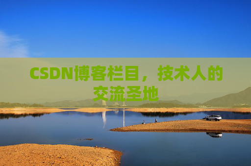 CSDN博客栏目，技术人的交流圣地